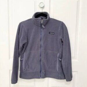 Women Patagonia Synchilla Fleece Full Zip Jacket in Purple Size Small
